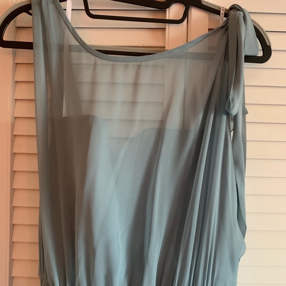 After Six Icelandic blue bridesmaids dress - Picture 3 of 7